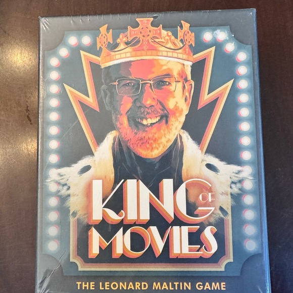 King of Movies: The Leonard Maltin Game - New Sealed - Picture 1 of 3